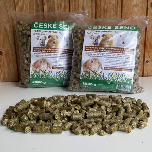 Granulované seno - Balík 2 kg