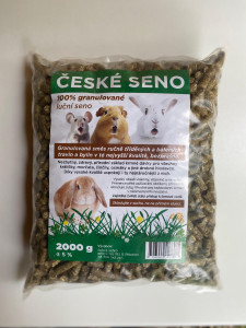 100% Granulované seno 2000g